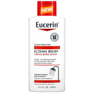 Eucerin, Eczema Relief, Cream Body Wash,  13.5 fl oz (400 ml),Eucerin, Eczema Relief, Cream Body Wash,  13.5 fl oz (400 ml)