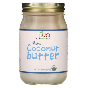 Jiva Organics,  Raw Coconut Butter, 16 oz (456 g),Jiva Organics,  Raw Coconut Butter, 16 oz (456 g)