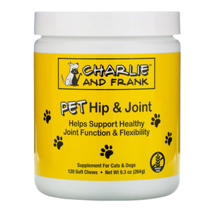 Charlie & Frank, Pet Hip & Joint, For Cats & Dogs, 120 Soft Chews,Charlie & Frank, Pet Hip & Joint, For Cats & Dogs, 120 Soft Chews