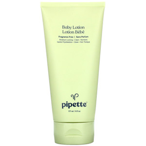 Pipette, Baby Lotion, Fragrance Free,  6 fl oz (177 ml),Pipette, Baby Lotion, Fragrance Free,  6 fl oz (177 ml)