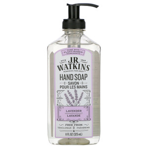 3 PACK OF J R Watkins, Hand Soap, Lavender, 11 fl oz (325 ml),J R Watkins, Hand Soap, Lavender, 11 fl oz (325 ml)