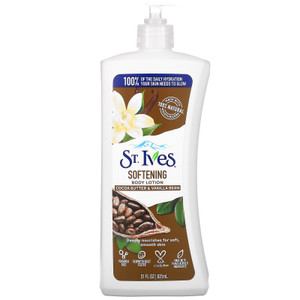 3 PACK OF St. Ives, Softening Body Lotion, Coconut Butter & Vanilla Bean, 21 fl oz (621 ml),St. Ives, Softening Body Lotion, Coconut Butter & Vanilla Bean, 21 fl oz (621 ml)