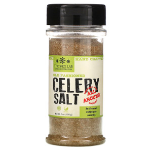 3 PACK OF The Spice Lab, Old Fashioned Celery Salt, 7 oz (198 g),The Spice Lab, Old Fashioned Celery Salt, 7 oz (198 g)