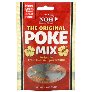 3 PACK OF NOH Foods of Hawaii, The Original Poke Mix, 0.4 oz (11.2 g),NOH Foods of Hawaii, The Original Poke Mix, 0.4 oz (11.2 g)