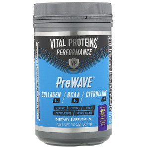 Vital Proteins, Performance, PreWave, Natural Lemon Grape,  13 oz (369 g)