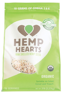 Manitoba Harvest Organic Hemp Hearts -- 5 lb
