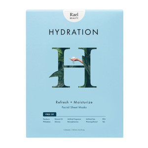 Rael Beauty Hydration Facial Sheet Masks -- 5 Masks