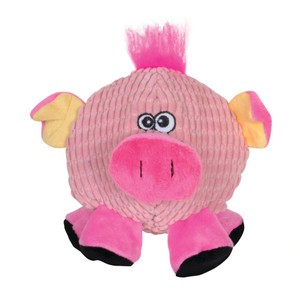SmartPetLove Tender Tuff Round Pink Pig Dog Toy -- 1 Toy