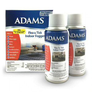 Adams Flea and Tick Indoor Fogger -- 2 Pack