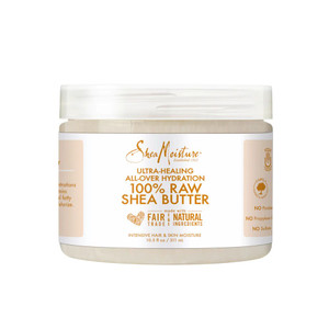 SheaMoisture 100% Raw Shea Butter Ultra-Healing All-Over Hydration -- 10.5 fl oz