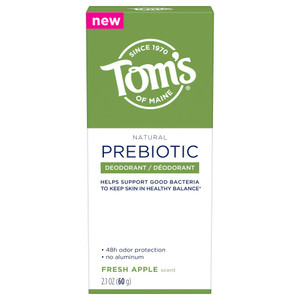 Toms of Maine Prebiotic Deodorant Fresh Apple -- 2.1 oz