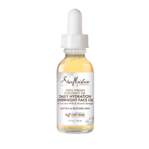 3 PACK of SheaMoisture 100% Virgin Coconut Oil Daily Hydration Overnight Face Oil -- 1 fl oz