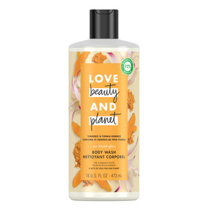 3 PACK of Love Beauty and Planet Turmeric and Tonka Essence Body Wash -- 16 fl oz
