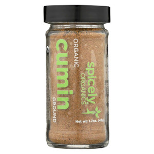 3 PACK of Spicely Organic Cumin Ground -- 1.7 oz