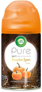 3 PACK of Air Wick Freshmatic Ultra Refill Essential Oils - Pumpkin Spice -- 5.89 oz