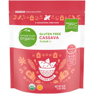 3 PACK of Simple Truth Organic Gltuen Free Cassava Flour -- 16 oz