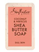 3 PACK of SheaMoisture Coconut & Hibiscus Shea Butter Soap -- 8 oz