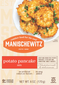 3 PACK of Manischewitz Potato Pancake Mix -- 6 oz