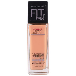 Maybelline, Fit Me, Dewy + Smooth Foundation, 315 Soft Honey, 1 fl oz (30 ml)