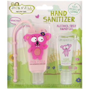 3 PACK OF Jack n' Jill, Hand Sanitizer, Koala, 2 Pack, 0.98 fl oz (29 ml) Each and 1 Case