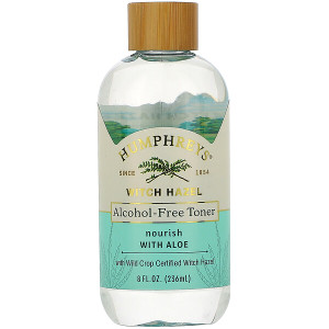Humphreys, Witch Hazel, Alcohol Free Toner with Aloe, Nourish, 8 fl oz (236 ml)