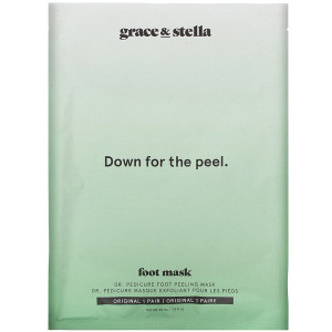 Grace & Stella, Dr. Pedicure Foot Peeling Mask, Original, 1 Pair, 1.5 fl oz (45 ml)