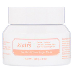 Dear, Klairs, Youthful Glow Sugar Mask, 3.8 oz (110 g)