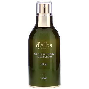 d'Alba, Peptide No-Sebum, Repair Cream, 1.69 fl oz (50 ml)