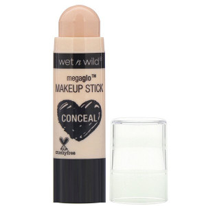 3 PACK OF Wet n Wild, MegaGlo Makeup Stick, Conceal, Nude For Thought, 0.21 oz (6 g)
