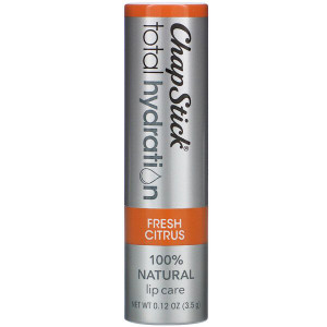 3 PACK OF Chapstick, Total Hydration Lip Care, Fresh Citrus, 0.12 oz (3.5 g)