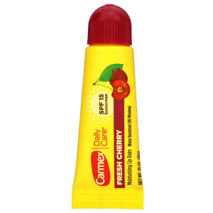 3 PACK OF Carmex, Daily Care, Moisturizing Lip Balm, Fresh Cherry, SPF 15, .35 oz (10 g)