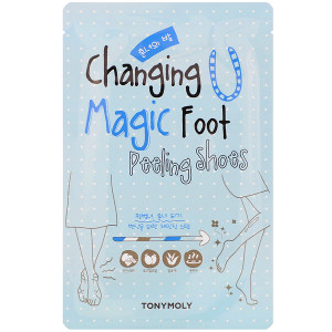3 PACK OF Tony Moly, Changing U, Magic Foot Peeling Shoes, 1 Pair, 0.60 oz (17 g) Each
