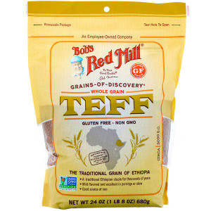 Bobs Red Mill, Teff, Whole Grain, 24 oz (680 g)