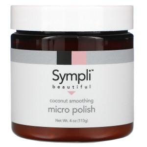 Sympli Beautiful, Coconut Smoothing Micro Polish,  4 oz (113 g)