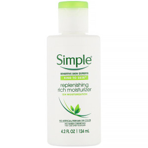 Simple Skincare, Replenishing Rich Moisturizer, 4.2 fl oz (124 ml)
