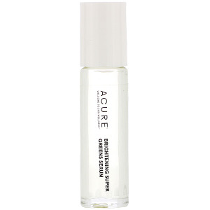 3 PACK OF Acure, Brightening Super Greens Serum, 0.3 fl oz (10 ml)