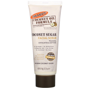 Palmers, Coconut Oil Formula, Coconut Sugar Facial Scrub, 3.17 oz (90 g)