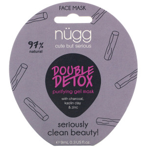 3 PACK OF Nugg, Double Detox Purifying Gel Mask, 0.3 fl oz (9 ml)