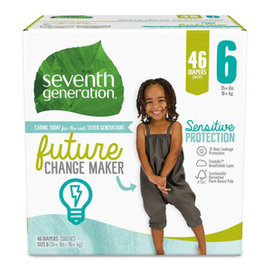 Seventh Generation Diaper Medium Stage 6 -- 46 Diapers