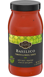 3 PACK OF Private Selection Tomato and Basil Sauce Basilico -- 24 oz