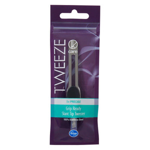 3 PACK OF KrogerKroger Tweeze Grip Ready Slant Tip Tweezer -- 1 Unit
