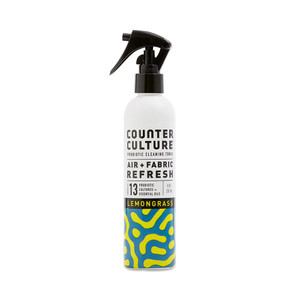3 PACK OF Counter Culture Probiotic Cleaning Tonic Air plus Fabric Refresh Lemongrass -- 8 fl oz