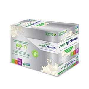 Genuine Health Fermented Vegan Proteins Unsweetened Unflavored -- 21.16 oz