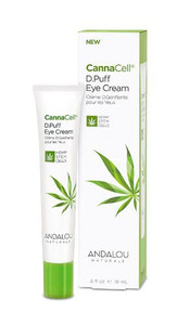 Andalou Naturals CannaCell D.Puff Eye Cream -- 0.6 fl oz