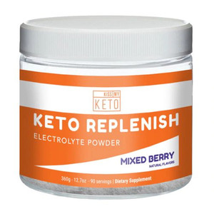 Kiss My Keto Replenish Electrolyte Powder Mixed Berry -- 90 Servings