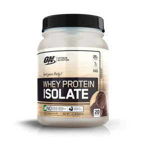 Optimum Nutrition Whey Protein Isolate Chocolate -- 20 Servings