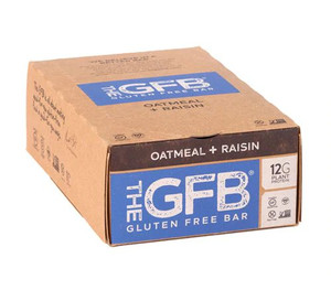 The Gluten Free Bar The GFB Oatmeal Raisin -- 12 Bars