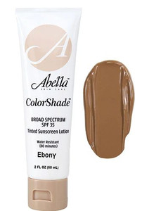 Abella Skin Care ColorShade Tinted Sunscreen Lotion SPF 35 Ebony -- 2 fl oz