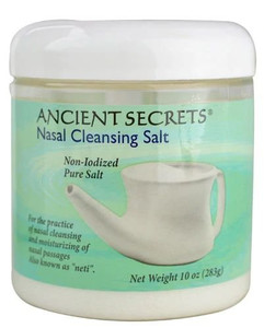 3 PACK of Ancient Secrets Nasal Cleansing Salt -- 10 oz