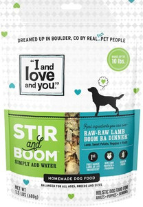 I and Love and You Raw Raw Lamb Boom Ba Dinner -- 1.5 lbs